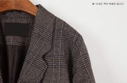 Double Rangée Deux Bouton Blazer
